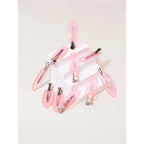 Elevate Your Style with 10Pcs Seamless Transparent Hair Clips - Perfect for Makeup and Wig Styling!